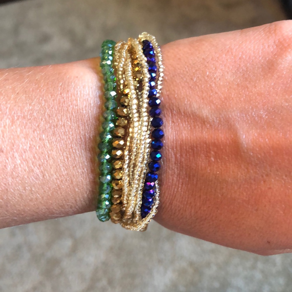 🌸Multi Strand Beaded Bracelet